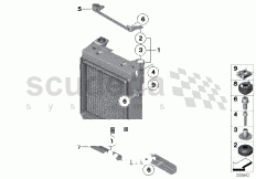 Part Diagram for Rolls Royce 17 21 7599616