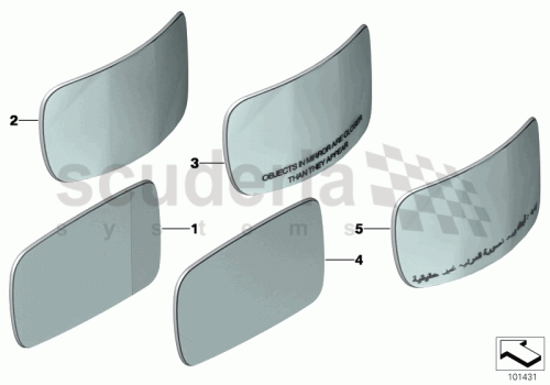Part Diagram for Rolls Royce 51 16 7118014