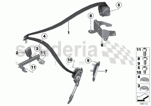 Part Diagram for Rolls Royce 72 11 9132781