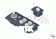 Part Diagram for Rolls Royce 61 31 7211485