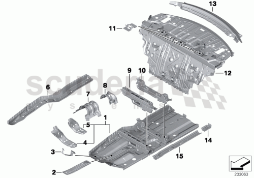 Part Diagram for Rolls Royce 41 12 7204183