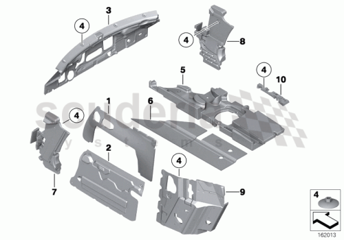 Part Diagram for Rolls Royce 51 48 9149506