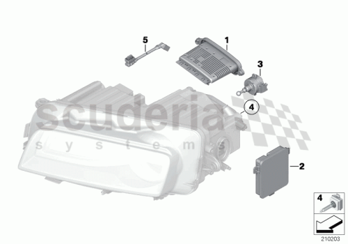 Part Diagram for Rolls Royce 63 11 7046049