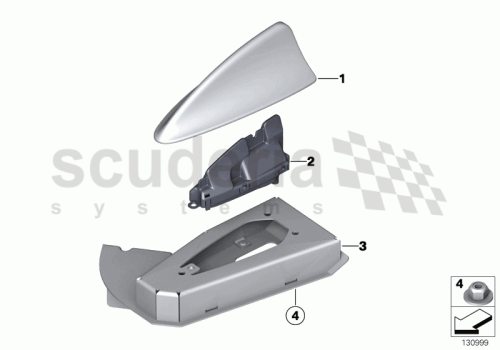 Part Diagram for Rolls Royce 65 20 6957345