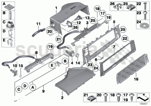 Part Diagram for Rolls Royce 51 16 7123532