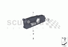 Part Diagram for Rolls Royce 52 10 9143824