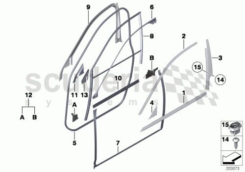 Part Diagram for Rolls Royce 51 76 7200389