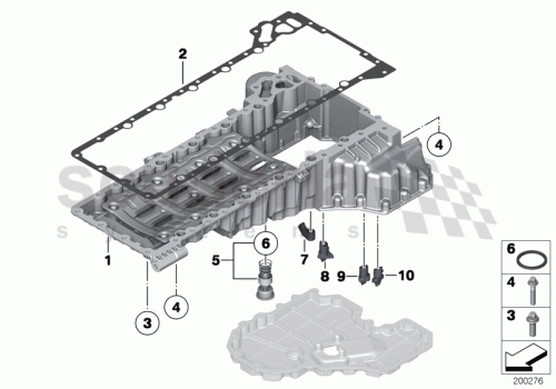 Part Diagram for Rolls Royce 07 11 9963473