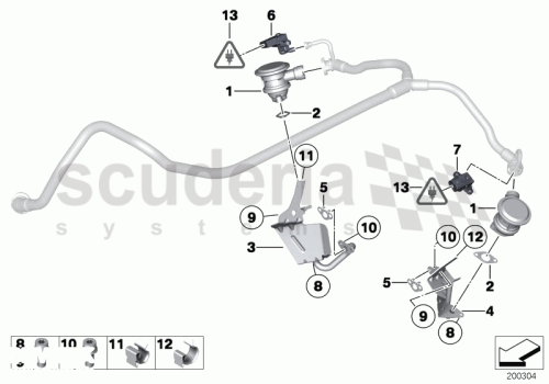 Part Diagram for Rolls Royce 07 12 9905423