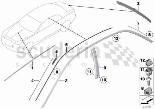 Part Diagram for Rolls Royce 51 33 7200313
