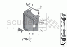 Part Diagram for Rolls Royce 17 21 7598757