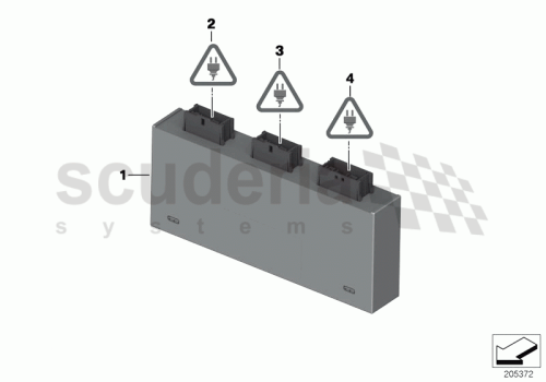 Part Diagram for Rolls Royce 61 35 7283896