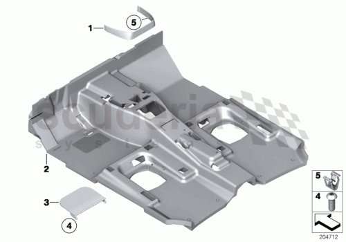 Part Diagram for Rolls Royce 51 47 7273411