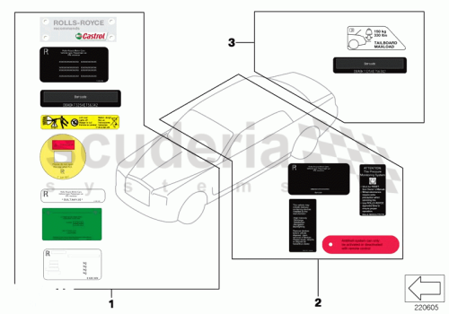 Part Diagram for Rolls Royce 71 22 7618790