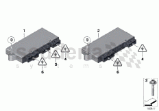 Part Diagram for Rolls Royce 07 12 9905505