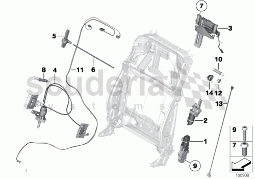 Part Diagram for Rolls Royce 61 31 0413746