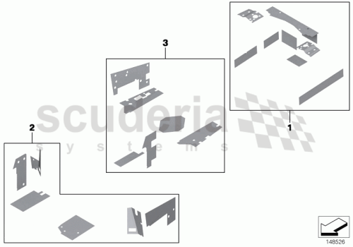 Part Diagram for Rolls Royce 51 48 7123398