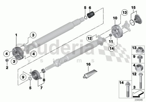 Part Diagram for Rolls Royce 37 10 6789678