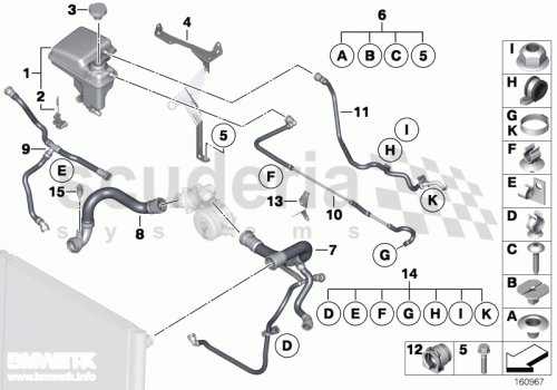 Part Diagram for Rolls Royce 17 13 7543003