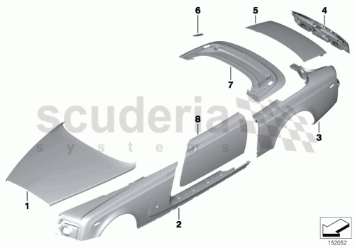 Part Diagram for Rolls Royce 41 21 7138237