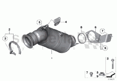 Part Diagram for Rolls Royce 18 10 7523805
