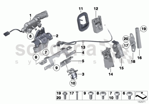 Part Diagram for Rolls Royce 51 24 7185402