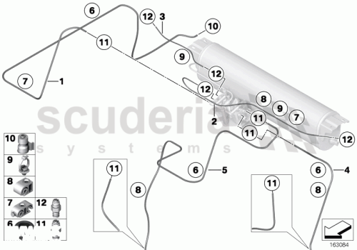 Part Diagram for Rolls Royce 37 20 6776630