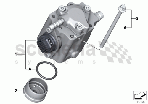 Part Diagram for Rolls Royce 13 51 7529068