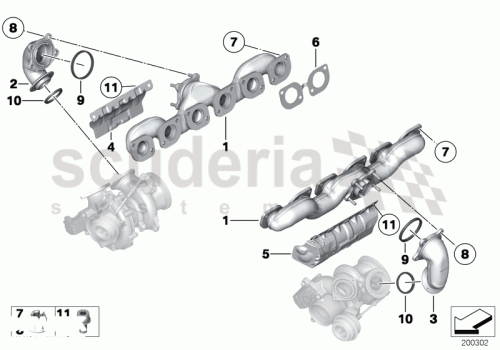 Part Diagram for Rolls Royce 11 62 7561965