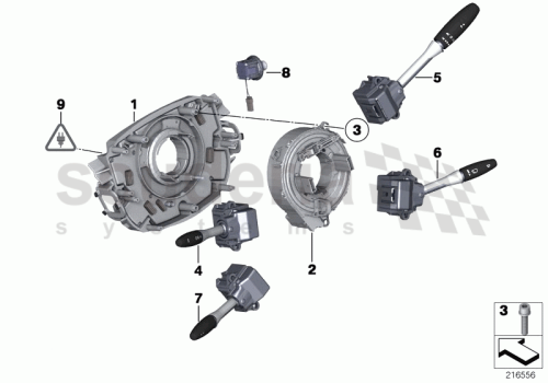 Part Diagram for Rolls Royce 61 31 9129499