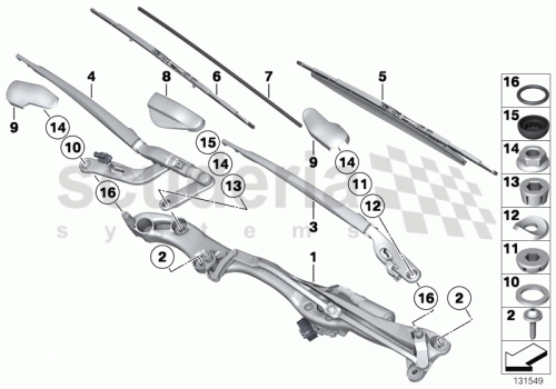 Part Diagram for Rolls Royce 61 61 7028582