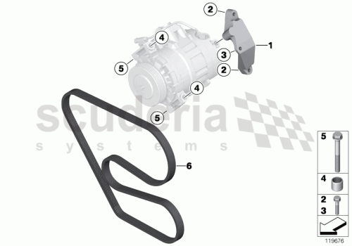 Part Diagram for Rolls Royce 07 11 9905288