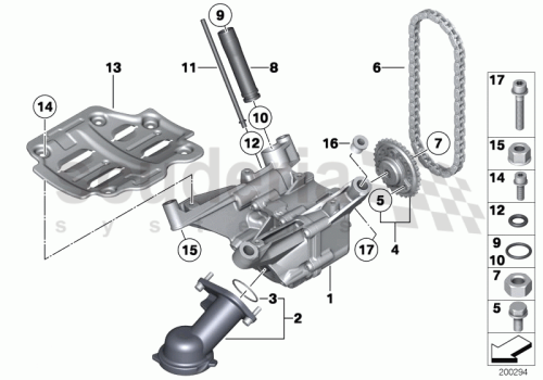 Part Diagram for Rolls Royce 07 12 9904819