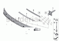 Part Diagram for Rolls Royce 51 11 7070198