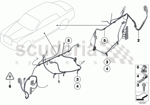 Part Diagram for Rolls Royce 61 11 0422853