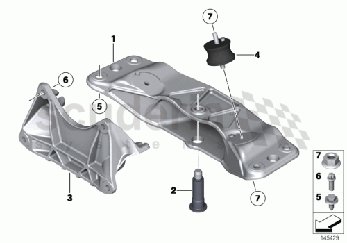 Part Diagram for Rolls Royce 22 32 6779446