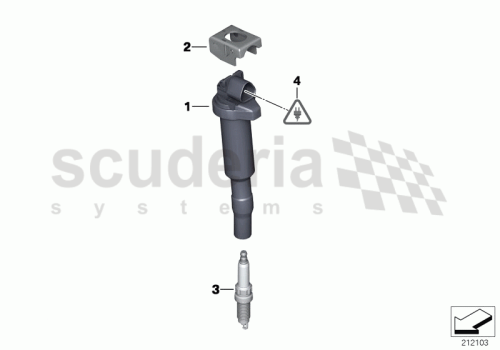 Part Diagram for Rolls Royce 12 12 0037580