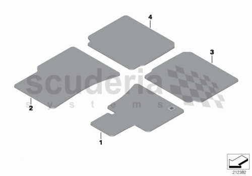 Part Diagram for Rolls Royce 51 47 2166642