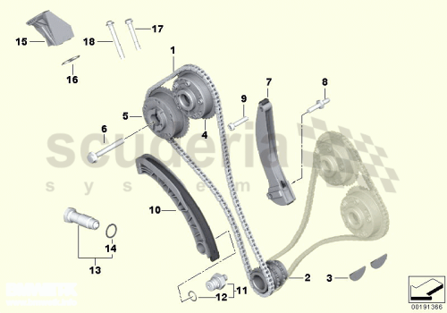 Part Diagram for Rolls Royce 11 31 7501735