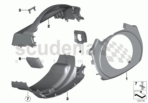 Part Diagram for Rolls Royce 61 31 0136737