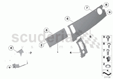 Part Diagram for Rolls Royce 51 16 7151389