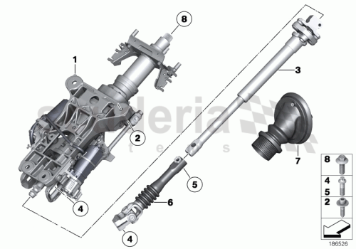 Part Diagram for Rolls Royce 32 30 6788926