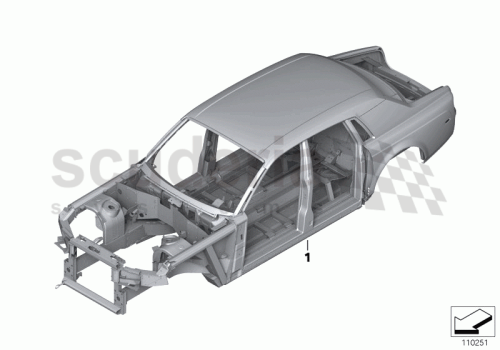 Part Diagram for Rolls Royce 41 00 7116334