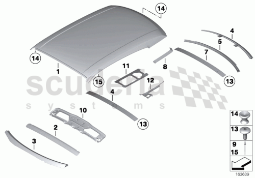 Part Diagram for Rolls Royce 41 32 7116240