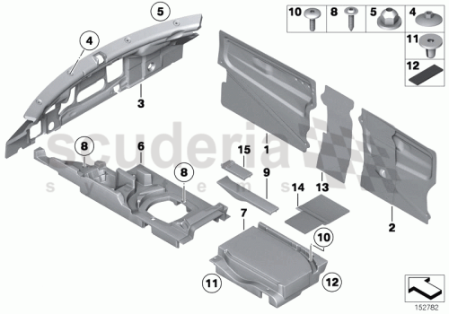 Part Diagram for Rolls Royce 51 47 6981735