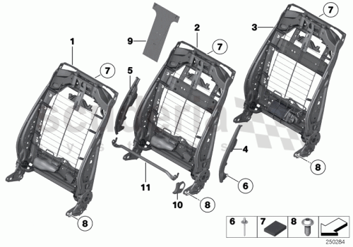 Part Diagram for Rolls Royce 52 10 7218371