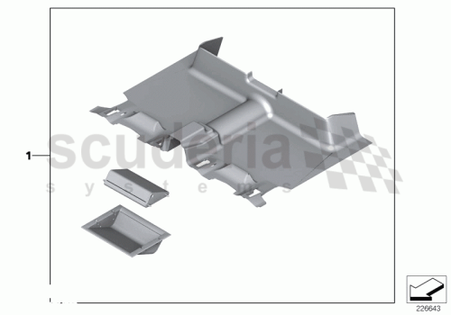 Part Diagram for Rolls Royce 51 47 2182569