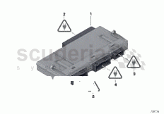 Part Diagram for Rolls Royce 61 13 8364832