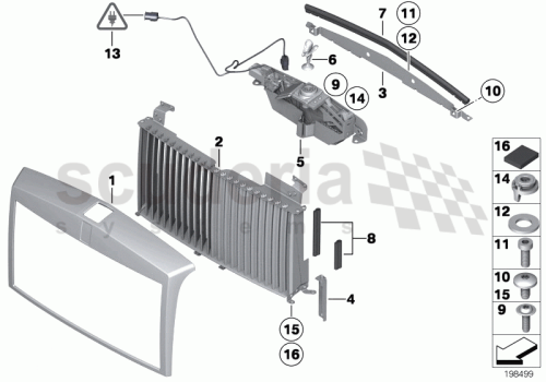 Part Diagram for Rolls Royce 51 13 7125468