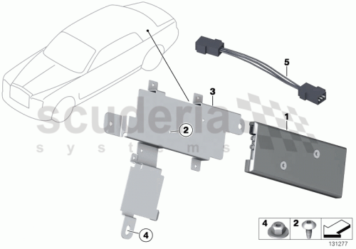 Part Diagram for Rolls Royce 61 12 6921237
